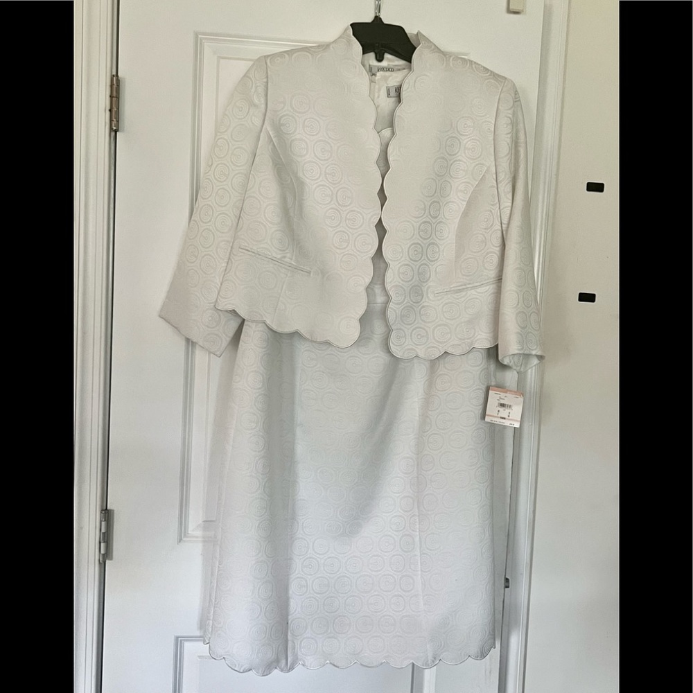 White Dress/Jacket Combo